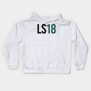 Lance Stroll 18 - Driver Initials and Number Kids Hoodie